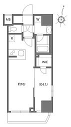 都営三田線 板橋本町駅 徒歩4分の賃貸マンション 5階1LDKの間取り