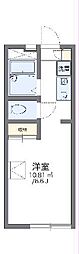 レオパレスＨ＆Ｍ 1階1Kの間取り