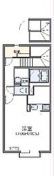 レオネクストO-SAM2 1Kの間取図画像