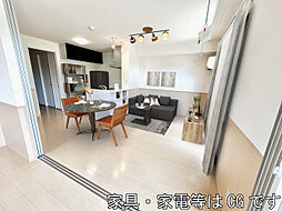 ブランシュール　B 107 1階1LDKのリビング/ダイニング