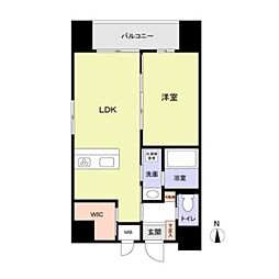 TAZBuliding 1LDKの間取図画像
