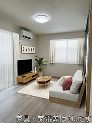 M’sハイツ千本三条 2階1LDKのリビング/ダイニング