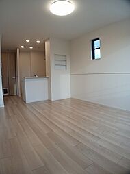 リヴェール　カナデ　Ｂ 205 2階1LDKのリビング/ダイニング