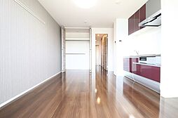 ルミウス　A 202 2階ワンルームのリビング/ダイニング