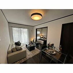 京成本線 京成大久保駅 徒歩16分の賃貸アパート 1階2LDKのリビング/ダイニング