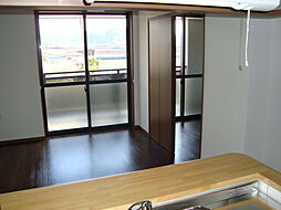 JR東海道本線 富士川駅 バス20分 大北下車 徒歩4分の賃貸アパート 1階2LDKのリビング/ダイニング