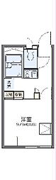 レオパレス春日井ステーション 1Kの間取図画像