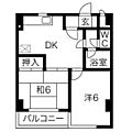 キャッスルミヤザキ3階7.5万円