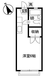 間取図画像 ワンルーム