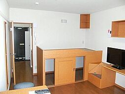 レオパレスアクシスII 103 1階1Kのリビング/ダイニング