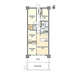 間取図画像 4LDK