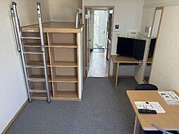 レオパレス嵯峨野 309 3階1Kのリビング/ダイニング