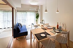 JR京浜東北・根岸線 鶴見駅 バス7分 三ツ池道下車 徒歩7分の賃貸マンション 3階3LDKのリビング/ダイニング