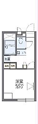 レオパレス内守谷 1Kの間取図画像