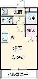 間取図画像 ワンルーム