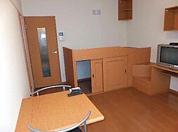 レオパレスディアコートＢ 102 1階1Kのリビング/ダイニング