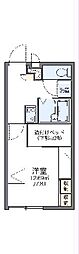 レオパレス井ノ口 1Kの間取図画像