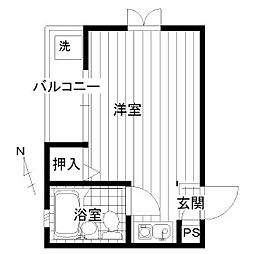 間取図画像 ワンルーム
