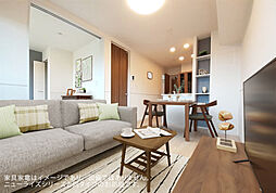 （仮）長浦駅前1丁目アパート 202 2階2LDKのリビング/ダイニング