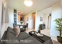 （仮）長浦駅前1丁目アパート 205 2階2LDKのリビング/ダイニング