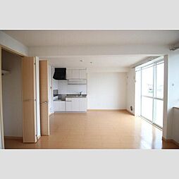 ジュネス 202 2階1LDKのリビング/ダイニング