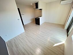 木更津市高柳字長須賀新築アパート 2階1LDKのリビング/ダイニング