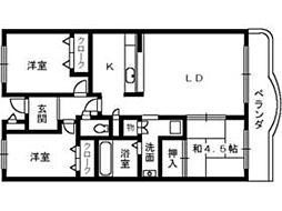 間取図画像 3LDK