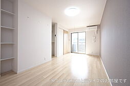 JR東北本線 古河駅 バス7分 西女沼下車 徒歩6分の賃貸アパート 1階1LDKのリビング/ダイニング