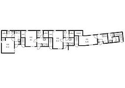 京成押上線 四ツ木駅 徒歩6分の賃貸アパート 1階1Kの間取り
