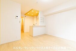 JR青梅線 昭島駅 徒歩7分の賃貸アパート 1階ワンルームのリビング/ダイニング