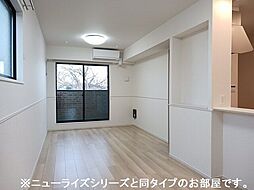 JR常磐線 勝田駅 徒歩30分の賃貸アパート 2階2LDKのリビング/ダイニング