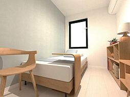 京急空港線 大鳥居駅 徒歩6分の賃貸アパート 1階ワンルームのリビング/ダイニング