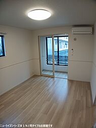 JR成田線 成田駅 バス38分 本城下車 徒歩14分の賃貸アパート 2階2LDKのリビング/ダイニング