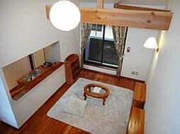 セザンヌ牧野 202 2階ワンルームのリビング/ダイニング