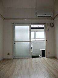 京成本線 東中山駅 徒歩9分の賃貸アパート 2階1Kの室内