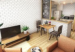 都営大江戸線 両国駅 徒歩4分の賃貸マンション 3階1LDKのリビング/ダイニング