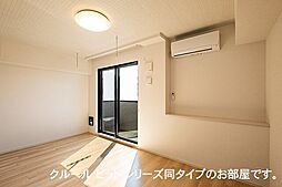 JR筑肥線 糸島高校前駅 徒歩5分の賃貸アパート 1階1LDKのリビング/ダイニング