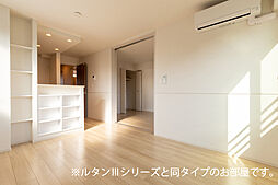 JR青梅線 拝島駅 徒歩3分の賃貸アパート 2階2LDKのリビング/ダイニング