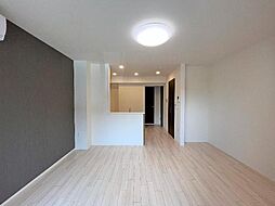 仮）西金野井アパート新築工事 1階1LDKのリビング/ダイニング