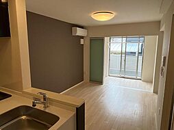 名鉄豊川線 八幡駅 徒歩13分の賃貸アパート 1階1LDKのリビング/ダイニング