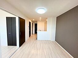 名鉄豊川線 八幡駅 徒歩13分の賃貸アパート 2階2LDKのリビング/ダイニング