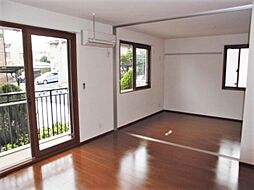 JR南武線 矢川駅 徒歩10分の賃貸アパート 1階2LDKのリビング/ダイニング