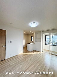 JR横浜線 古淵駅 徒歩26分の賃貸アパート 2階1LDKのリビング/ダイニング