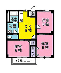 間取図画像 3DK