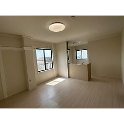 只見ハイツ 307 3階2LDKのリビング/ダイニング