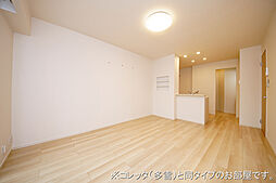 名鉄名古屋本線 一ツ木駅 徒歩3分の賃貸アパート 2階2LDKのリビング/ダイニング