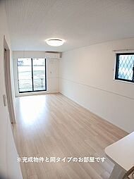 JR八高線 北藤岡駅 4.6kmの賃貸アパート 1階1LDKのリビング/ダイニング