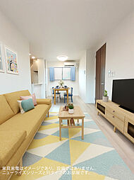 JR内房線 浜野駅 徒歩18分の賃貸アパート 2階2LDKのリビング/ダイニング