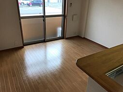 JR関西本線 蟹江駅 徒歩1分の賃貸アパート 1階2LDKのリビング/ダイニング