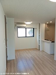 JR東北本線 西那須野駅 バス15分 睦下車 徒歩5分の賃貸アパート 1階1LDKのリビング/ダイニング